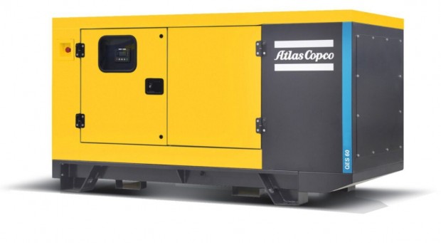 ATLAS COPCO QES60 Cd diesel áramfejlesztő