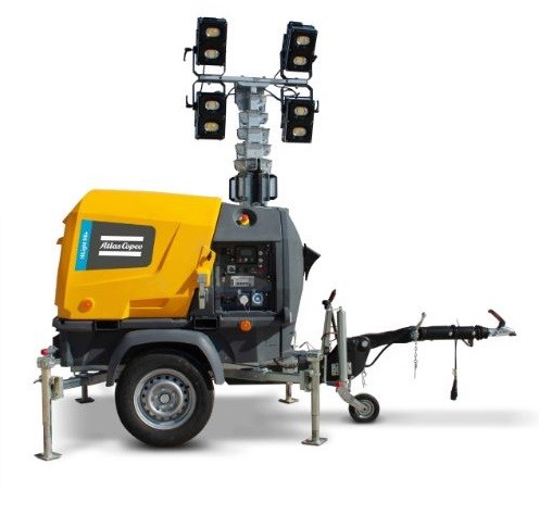 ATLAS COPCO HiLight H6+ LED fénytorony áramfejlesztővel